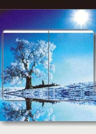Наклейка на вимикач - 9*9см