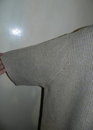 Трикотажной вязки,меланж блузка-джемпер,бохо,большого размера,германия4 фото