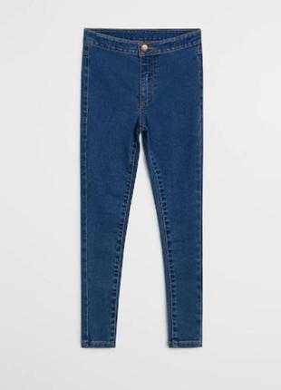 Высокая посадка джинсы super skinny для девочки mango