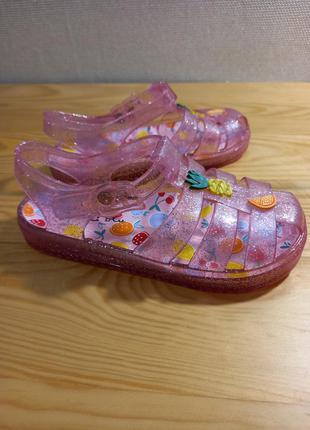 Фірмові нові дитячі сандалі аквашузы nelli blu1 фото
