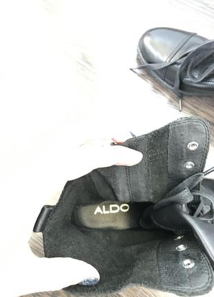 Кожаные ботинки aldo 39 размер4 фото