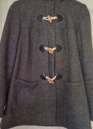 Супер пальто сіре