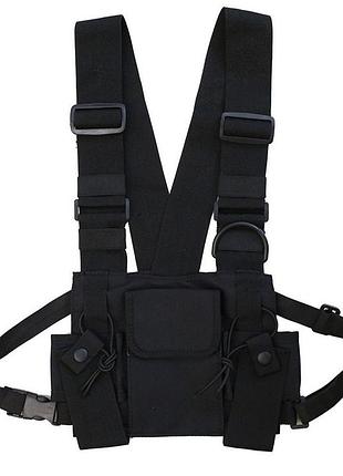 Нагрудная сумка hgul+bag bd5024 черная