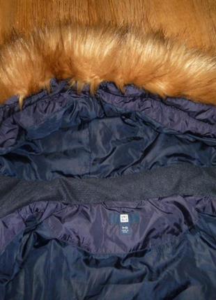 Зимнее пальто на 9-10 лет uniqlo на холлофайбере5 фото