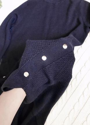 Темно синя кофточка светер f&f2 фото