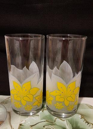 Набір склянок, склянки