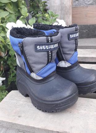 Зимові чобітки skechers