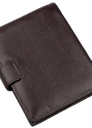 Багатофункціональний чоловічий гаманець boston 18821 коричневий, коричневий2 фото