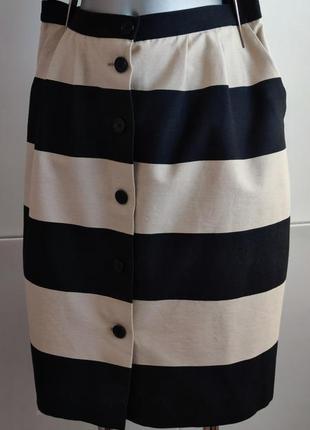 Новая юбка jaeger (йегер)  с полосами4 фото
