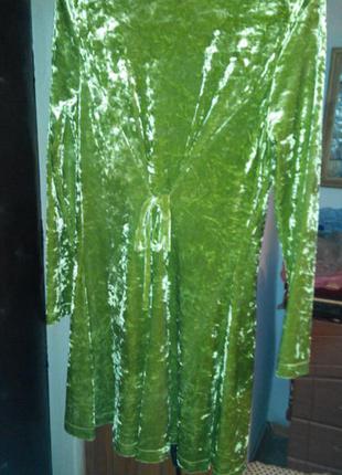 Гарне плаття насиченого кольору ранньої зелені з каталогу вікторії сикретс4 фото