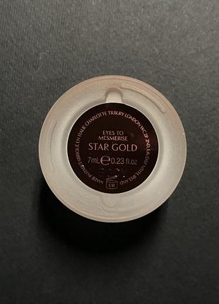Кремовые тени charlotte tilbury eyes to mesmerise cream eyeshadow star gold
