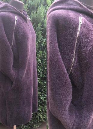 Шикарное пальто с шерстью альпаки турция батал7 фото