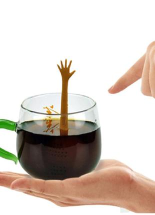 Ситечко для чая "рука тонущего"