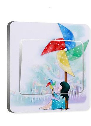 Наклейка на вимикач - 9*9см