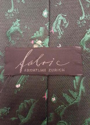 Шелковый галстук fabric frontline zurich5 фото