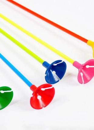 Палочки для воздушных шаров, разноцветные - 50 штук в наборе, длина 31см2 фото