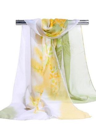 Женский шифоновый шарф - размер шарфа приблизительно 145*48см, 100% вискоза