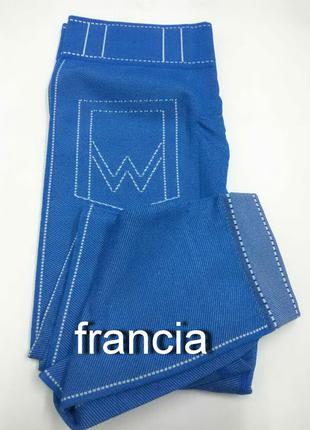 Леггинсы женские lores "capri jeans" 90 ден, голубые - размер универсальный, италия2 фото