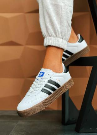 Кросівки adidas originals sambarose4 фото