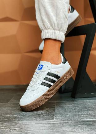 Кроссовки adidas originals sambarose3 фото