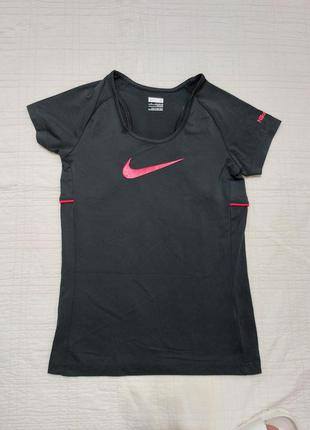 Спортивная футболка nike dry-fit на девочку р. 128-1403 фото