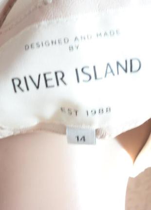 Куртка нюдовая косуха river island р.14  (ог 98,рук.62)4 фото