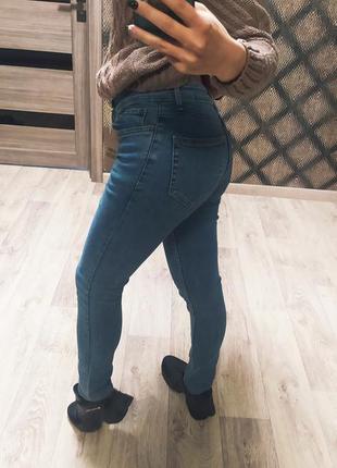Ідеальні нові жіночі джинси скінні американка new look!7 фото