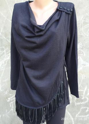 Светр, джемпер 80%вовна anna belloni оригінал,вінтаж