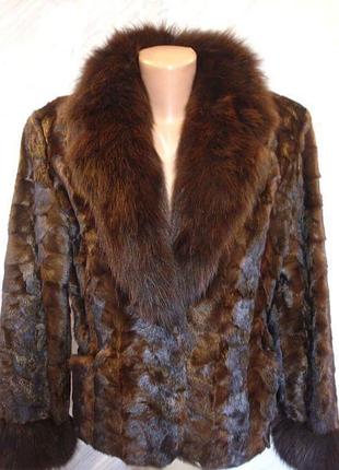 Норкова шубка "luter lux" 12-14p.