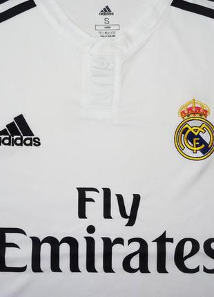 Футбольная футболка реал мадрид adidas 2018-2019 домашняя (2613)2 фото