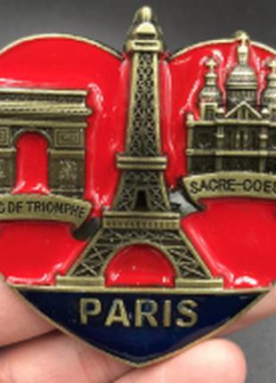 Магнит на холодильник сувенир символ франции эйфелева башня париж paris