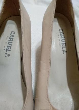 Carvela. кожаные туфли. италия.6 фото