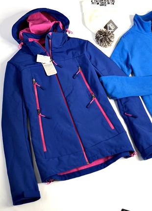 Тепла зимова куртка еко-текс софтшелл від crane