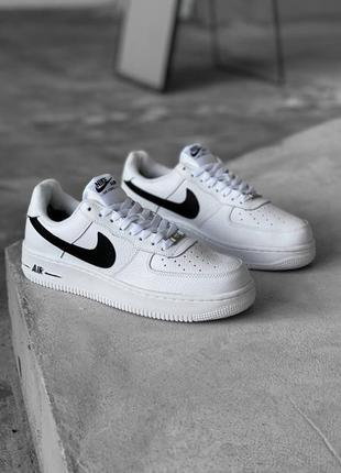 Air force 1 white (black swoosh)