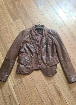 Кожаная куртка ( пиджак)