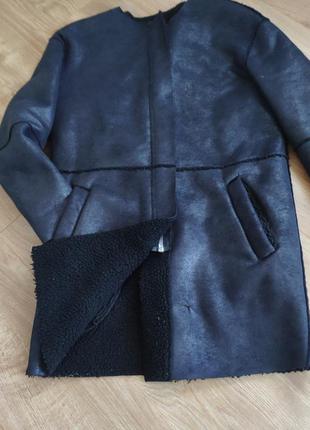 Еко дублянка, куртка розмір с-м4 фото