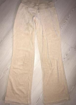 Велюрові штани повсякденні жіночі zara xs-s