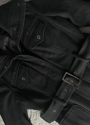 Пальто женское чёрное, пальто castro8 фото