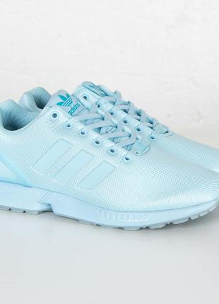 Кросівки блакитні adidas originals zx flux sneakers aq3100 37-38р2 фото
