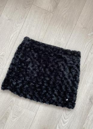 Тепла юбка спідниця мехова