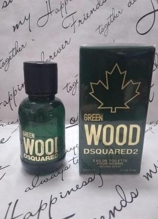 Dsquared2 green wood pour homme eau de toilette 50ml