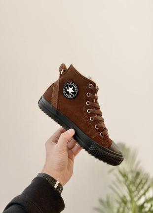 Утепленные кеды converse