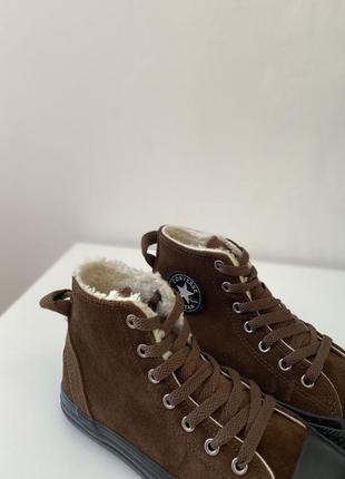 Утепленные кеды converse7 фото