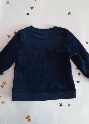 Свитшот велюровий h&m 2
