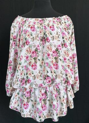 Прованс блуза трояндочки