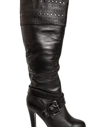 Сапоги натуральная кожа зима