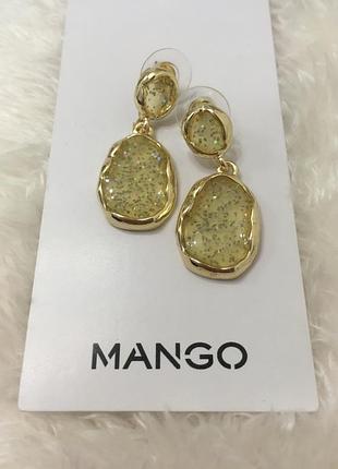 Серьги mango