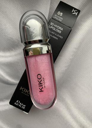 Хит продажи!! kiko milano 05 hydra lipgloss 3 д блеск для увеличения обьема губ с гиалуроновой кислотой kiko milano 3d hydra 05 оттенокгуб