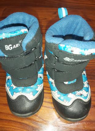 Зимові термо черевички b&g 23 розміру