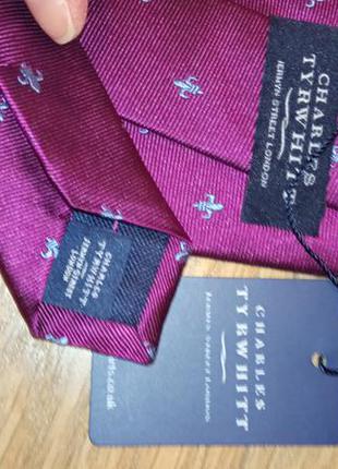 Новый шелковый галстук charles tyrwhitt6 фото